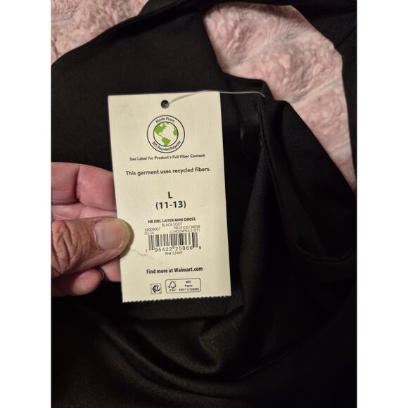 No Boundaries Double Layer Mini Dress-Size Large-NWT - Picture 4 of 5